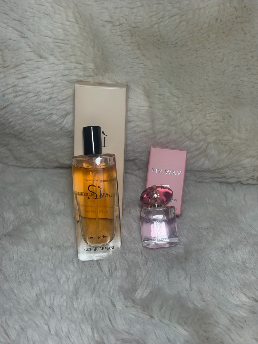 Lot of 2 Mini Giorgio Armani Fragances. (Please read)
